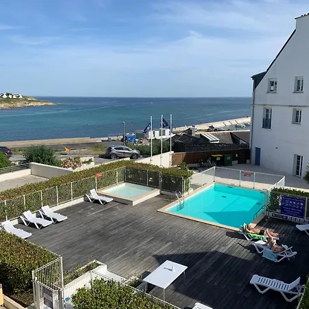 Duplex Vue Mer - Plage A 100M- 4 Lits - Parking Sous Sol Audierne Exterior foto